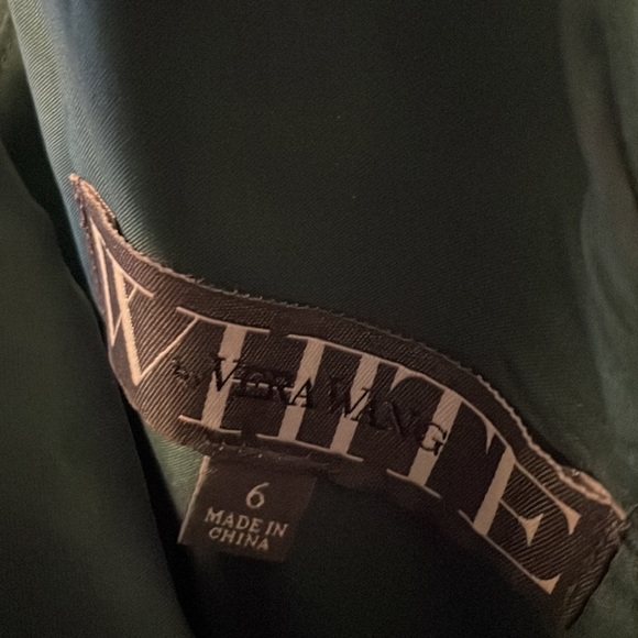 Forest Green One Shoulder Cocktail Dress - Picture 4 of 6